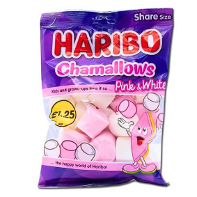 HARIBO CHAMALLOWS PINK & WHITE MARHMALLOWS 140gr