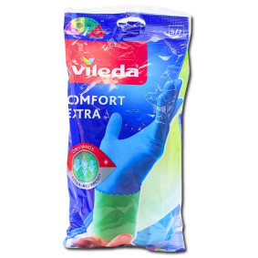 VILEDA COMFORT EXTRA GLOVES SMALL SIZE