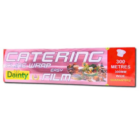 DAINTY CATERING CLING WRAP EASY FILM 30 cms x 300mt