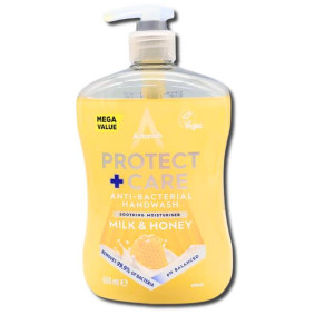 ASTONISH PROTECT & CARE ANTI BACTERIAL HAND WASH MILK & HONEY 650ml
