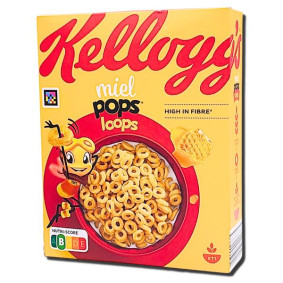 KELLOGG`S CEREAL MIEL POPS LOOPS 330gr