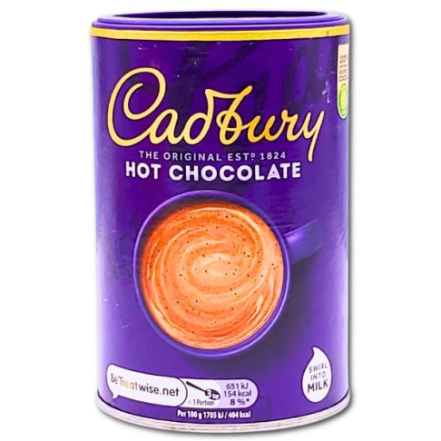CADBURY DRINKING CHOCOLATE  250gr