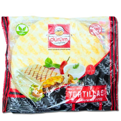 DURUM COMPANY TORTILLAS 30cm X 18
