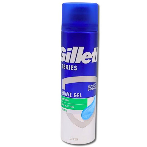 GILLETTE SERIES SENSITIVE SHAVING GEL 220ml