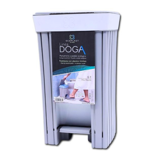 DOGA PEDAL BIN PLASTIC 6ltr