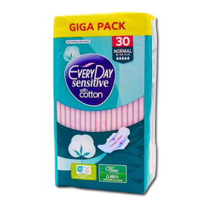 EVERYDAY SENSITIVE NORMAL ULTRA PLUS SANITRY PADS X 30