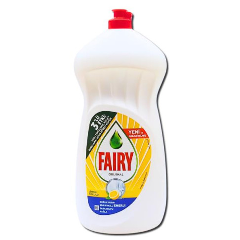 FAIRY DISH WASHING LIQUID LEMON 1.5LTR