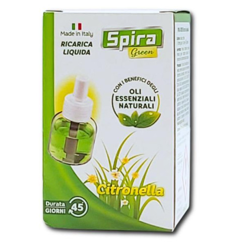 SPIRA ANTI MOSQUITO LIQUID REFILL CITRONELLA 22.5ml