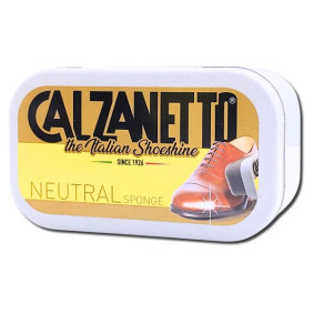 CALZANETTO SHOE POLISH NEUTRAL SPONGE