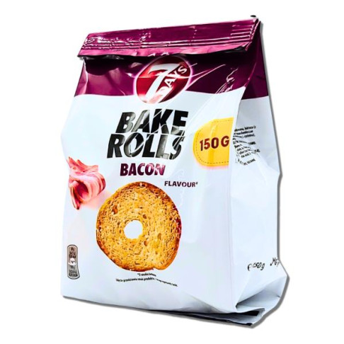 7 DAYS BAKE ROLLS BACON 150gr
