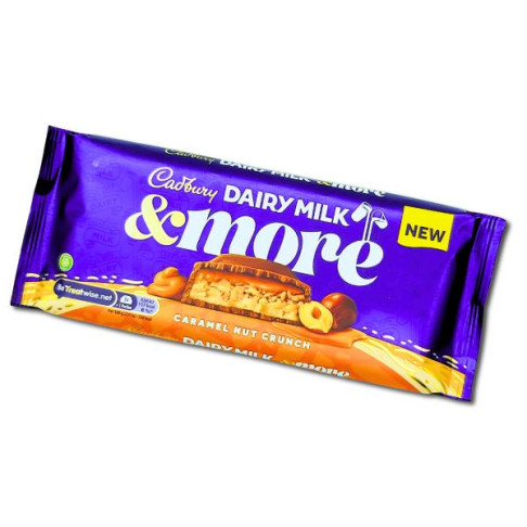 CADBURY DAIRY MILK CARAMEL NUT CRUNCH 200gr