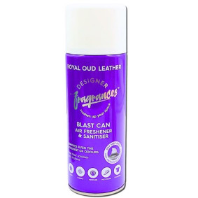 DESIGNER FRAGRANCES BLAST AIR FRESHNER ROYAL OUD LEATHER 400ml
