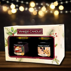 YANKEE CANDLE X 2 XMAS GIFT SET