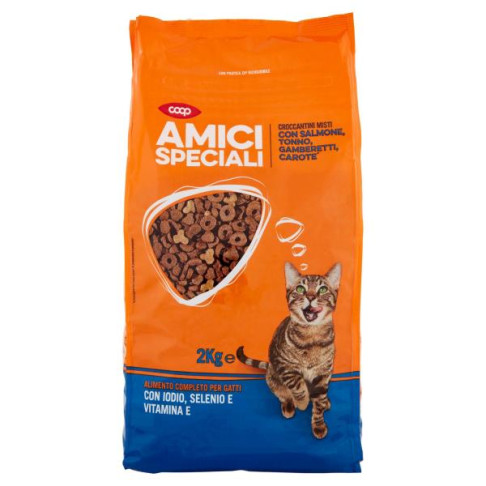 COOP CAT DRY FOOD RICE CARROTS & FISH 2 kg