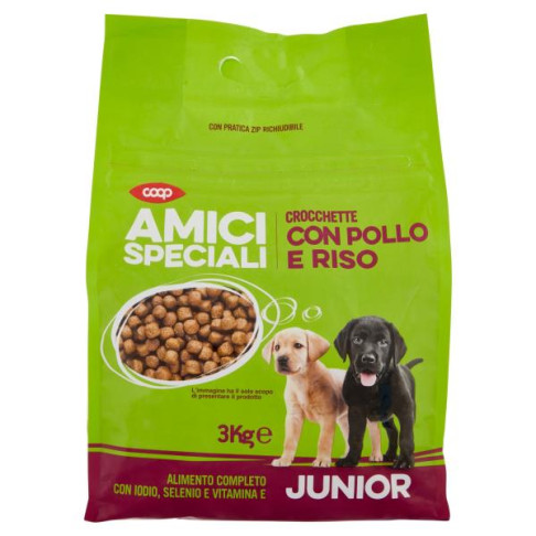 COOP DOG FOOD DRY FOOD CHICKEN & RICE 3kg