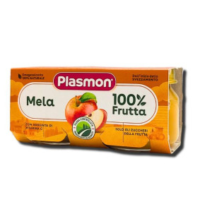 PLASMON FRUITS APPLE 80gr X 2