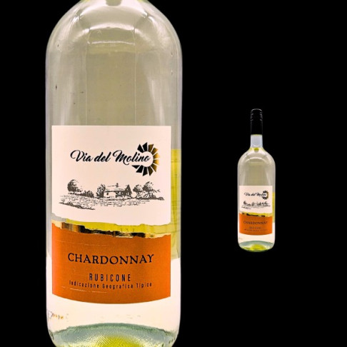 VIA DEL MOLINO CHARDONAY WHITE WINE 1.5ltr