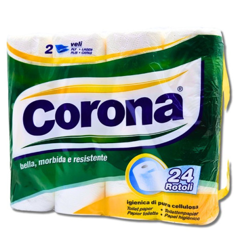 CORONA TOILET PAPER 2PLY X 24