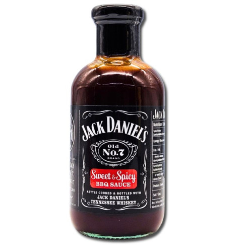 JACK DANIEL`S SWEET & SPICY BBQ SAUCE HONEY 473ml