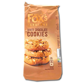 FOX`S WHITE CHOCOLATE COOKIES 180gr