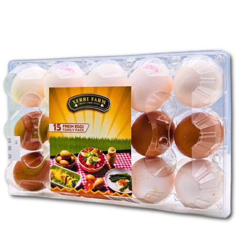 XERRI BROS FRESH EGGS X15