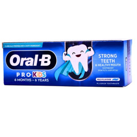 ORAL B TOOTH PASTE PRO KIDS 0-6 50ml