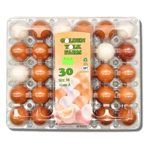 GOLDEN YOLK FARM FRESH EGGS X30