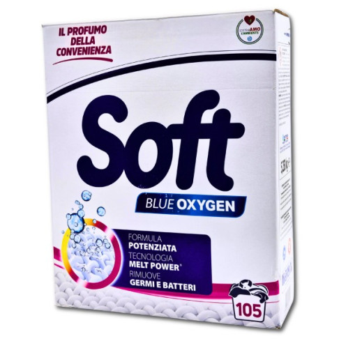 SOFT LAVATRICE BLUE OXYGEN POWDER LAUNDRY DETERGENT 100w