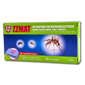 ZIG ZAG MOSQUITO REPELLENT TABLET REFILL X  30