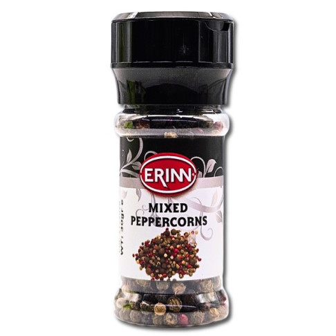 ERINN WHOLE MIXED PEPPER IN GRINDER 30g