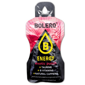 BOLERO POWDER DRINK BOOST ENERGY EXOTIC PUNCH 7gr