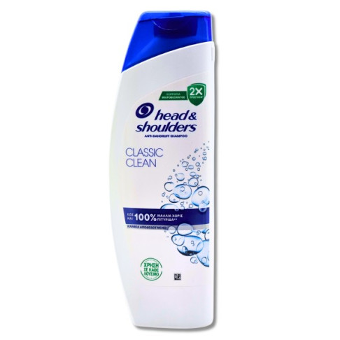 HEAD & SHOULDERS 2 IN1 CLASSIC CLEAN SHAMPOO 330ml