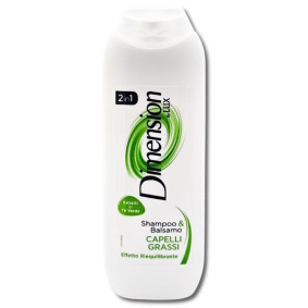 DIMENSION 2 IN 1 SHAMPOO & AMP CONDITIONER GREASY HAIR  250ml