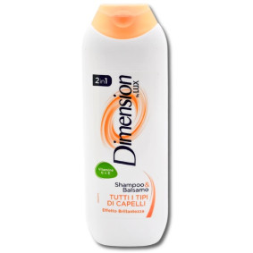 DIMENSION 2 IN 1 SHAMPOO & AMP CONDITIONER NORMAL HAIR  250ML
