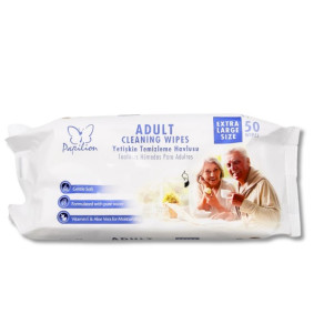 PAPILION  ADULT CLEANING WIPES X 50