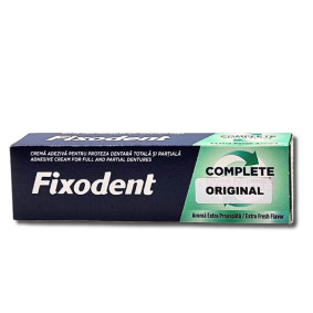 FIXODENT ORIGINAL DENTURE ADHESIVE CREAM 47ml