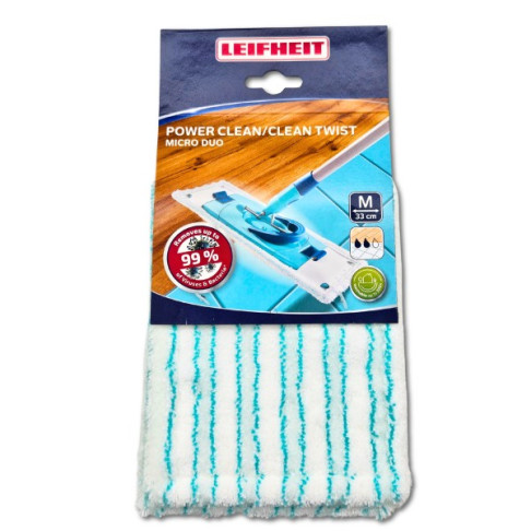 LEIFHEIT CLEAN TWIST REPLACEMENT FLAT MOP  33cm