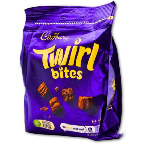 CADBURY TWIRL CHOCOLATE BITES SIZE BAG 100gr