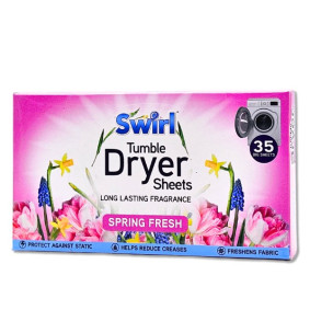 SWIRL LAUNDRY SHEETS SPRING FRESH X 35