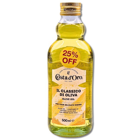 COSTA D`ORO OLIVE OIL 500ml 25% OFF