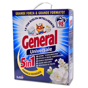 GENERAL LAUNDRY POWDER 98w 5.4KG