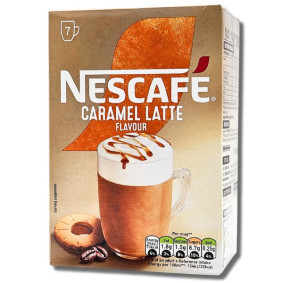 NESCAFE CARAMEL LATTE 17gr  X 7