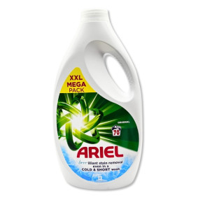 ARIEL LAUNDRY LIQUID COLD & SHORT 70w 2.45ltr
