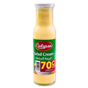 CALYPSO SALAD CREAM 245ml 70c OFF