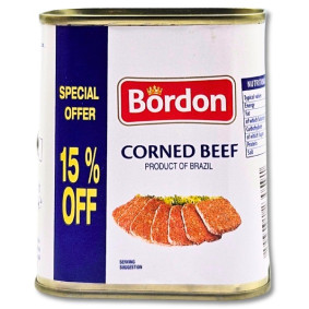 BORDON CORNED BEEF 340gr15% OFF