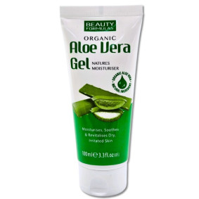 BEAUTY FORMULAS ORGANIC ALOE GEL 100ml