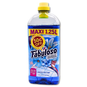 FABULOSO FLOOR DETERGENT FRESH MORNING 1.25ltr 50c OFF