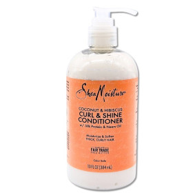 SHEA MOISTURE COCONUT & HIBISCUS CONDITIONER 384ml
