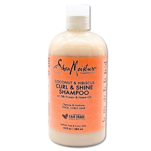 SHEA MOISTURE COCONUT & HIBISCUS SHAMPOO 384ml