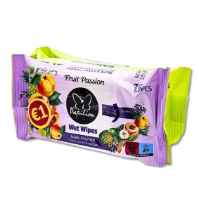 PAPILION WET WIPES 15 X 3 @ €1